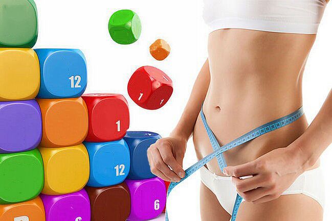 Vitaminas nunha dieta para a perda de peso