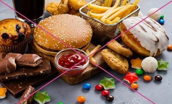 Isto está prohibido a dieta de keto